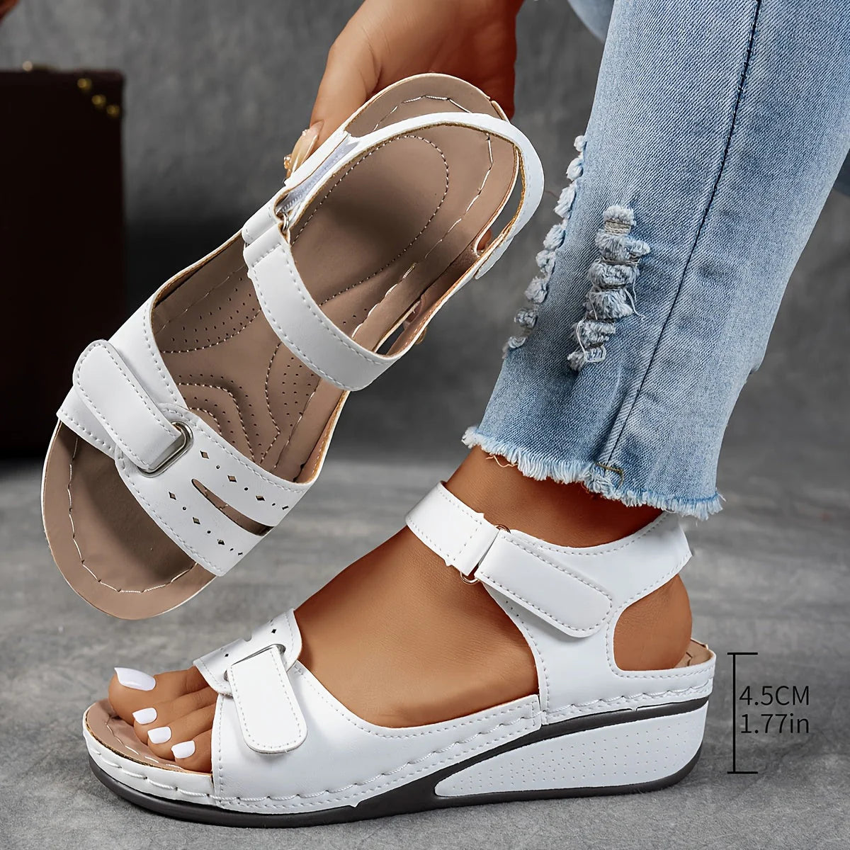 Élise™ | Sandales Orthopédiques Confort Élise