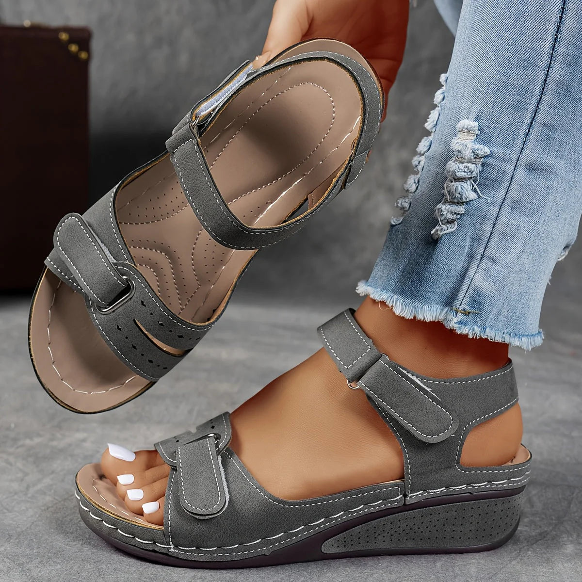 Élise™ | Sandales Orthopédiques Confort Élise