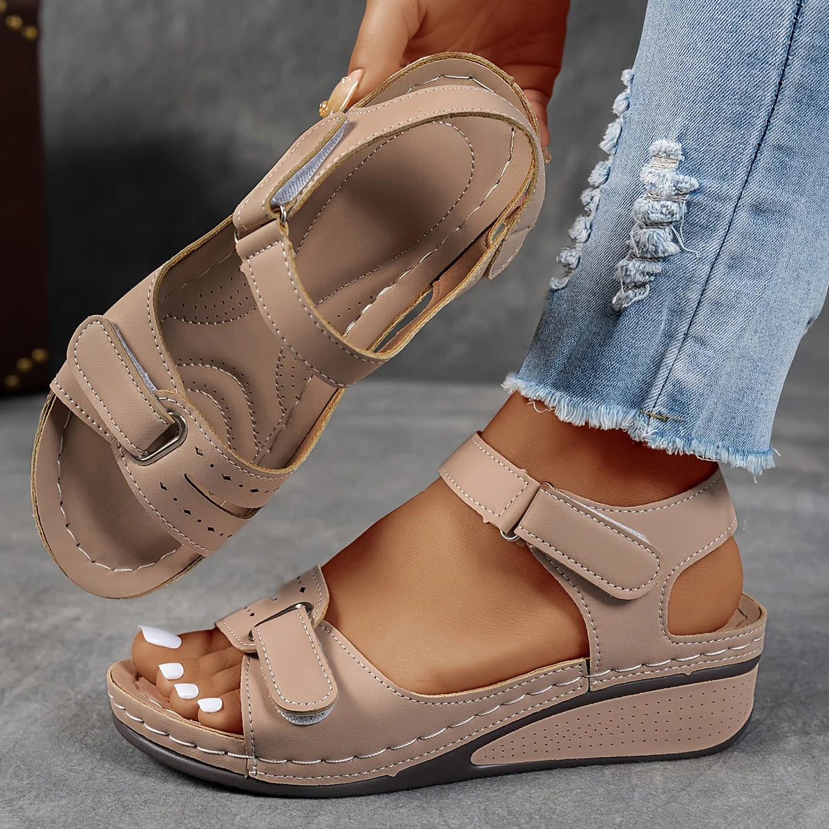 Élise™ | Sandales Orthopédiques Confort Élise