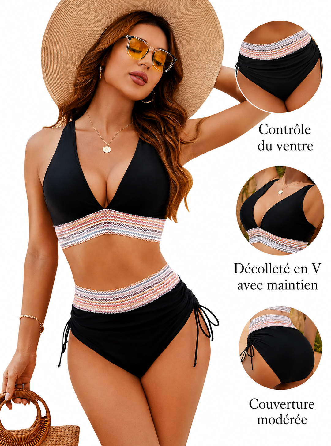 Elara | Votre bikini gainant pour un ventre sublimé et une allure assurée