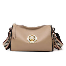 Sac Marie en Cuir Véritable – Bandoulière Rayée